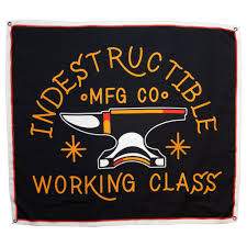 The lower class have these sorts of jobs but they drift between employment and unemployment often. Indestructible Mfg Flag Working Class 24helmets De