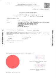 The certificate may be renewed annually upon payment of rm400.00 and upon satisfying such conditions as may be determined by the board. Professional Engineer Nature And Engineering