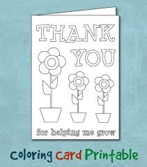 Essential workers coloring pages to help show the appreciation we have for those that are. Coloring Teacher Thank You Card Printable Custom By Veryfairygood Teacher Thank You Cards Teacher Appreciation Cards Teacher Cards
