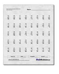 Multi Digit Subtraction Worksheets That Introduce Problems Without Borrowing Or Regrouping Subtraction Worksheets Multiplication Worksheets Subtraction