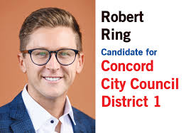 Concord City Council candidate questions: Robert Ring, District 1 -