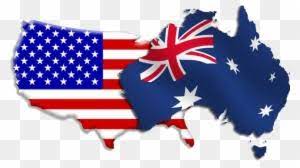 Air force, army, marine corps, navy, pow mia, u.s. Shipping From Usa To Australia Usa And Australia Flag Free Transparent Png Clipart Images Download