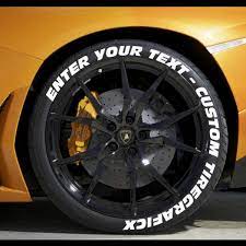 Pin On Tire Lettering