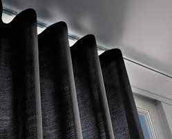 We did not find results for: Where Should I Fit A Curtain Track On The Ceiling The Curtain Guru Wave Curtains Curtains Minimalist Curtains