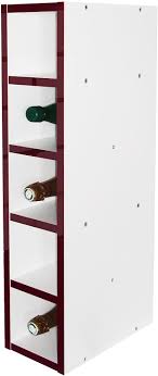 Lit pour enfant, meuble de cuisine. Berlioz Creations Cb15bb Meuble De Cuisine Casier 5 Bouteilles Blanc Haute Brillance 15 2 X 33 2 X 70 Cm Ameublement Et Decoration Casiers De Rangement