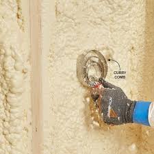 Permanently air seals the building envelope; Everything To Know About Spray Foam Insulation Kits Spray Foam Insulation Kits Diy Spray Foam Insulation Spray Foam Insulation