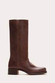 Boots have a slightly rounded squared off toe and chunky stacked 2 leather heel. Campus 14l Frye Since 1863