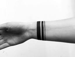 Top 43 Black Band Tattoo Ideas 2020 Inspiration Guide Wrist Tattoos For Guys Band Tattoos For Men Band Tattoo Designs