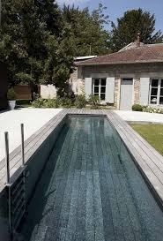 Swimming Pool Ideas Piscine A Fond Mobile En Bois Realisation Tereo Piscines A Swimming Pool Is The D In 2020 Backyard Pool Small Backyard Pools Swimming Pools