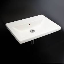 no faucet hole bathroom sink  artcomcrea