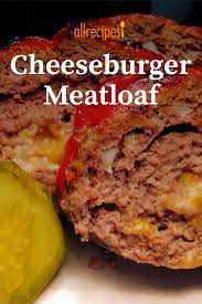 Cheeseburger Meatloaf Recipe Cheeseburger Meatloaf Recipes Meatloaf Cheeseburger Meatloaf