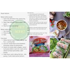 Dia buat, dia makan & dia ulas! 16cm Halal Kulit Popia Vietnam Roll Rice Paper Shopee Malaysia