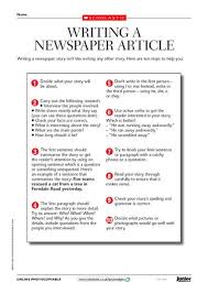 Dale simnett and darren reed. Writing A News Report Format