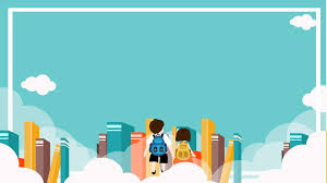 Student Book Advertising Background Advertising Background Blue Background White Border Background Image For Free Download