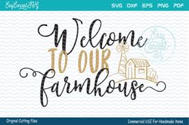 Grandparents and grandchildren portrait vector illustration svg, ai file. Download Welcome To Our Farmhouse Free Svg Files Grape Vines