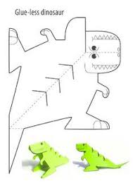 Dinazor Kalibi Hayvan Dinozorlar Boyama Sayfalari