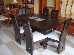 Juego de comedor de madera tipo industrial. Mesa Modelo 04 Muebles De Comedor Modernos Muebles De Comedor Diseno De Sala Comedor