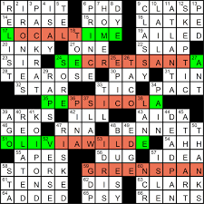 The current version of your android browser temporarily uses the go/return key to delete letters from this crossword puzzle instead of the backspace key. The Puzzle Society Crossword Crossing Color Spectrum By Zhouqin Burnikel