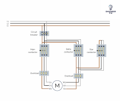 In the above star delta starter control circuit wiring diagram with timer and normally close push buttonnormally open push button switch. Star Delta Starter Circuit Y D How To Wire Pros And Cons