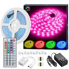 Led Strip Light W Remote Led Feed Strip Lighting Rgb Led Strip Lights Led Tape Lighting