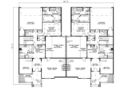 Some units may feature decks or patios for added interest. Multi Home Plans Smalltowndjs Home Plans Blueprints 95512