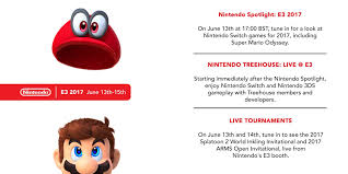 Unlike ea and sony, nintendo is still a partner of. Nintendo S E3 2017 Streams Dated And Detailed Gamespot