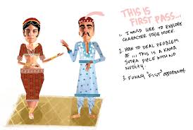 Ей разрешают донашивать старую одежду принцессы тары. The Bits And Pieces Behind Kama Sutra The Jibjab Blog