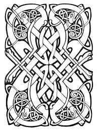 These celtic knotwork images are from the book, styles of ornament by alexander speltz, copyright 1906. Celtic Coloring Pages Best Coloring Pages For Kids Celtic Coloring Celtic Designs Celtic Patterns