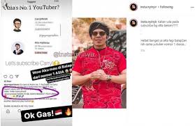 Young lex ft masgib nyeselkan official video clip. Making Atta Halilintar Hot Asia S No 1 Youtuber Position Threatened To Be Shifted