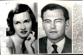 1949 Press Photo The Marquis of Milford Haven & fiancÃ©e Mrs. Romaine  Simpson