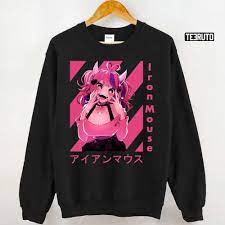 Iron Mouse Pink Japanese Anime Unisex T-Shirt - Teeruto