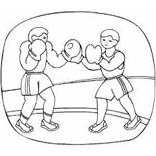 All our cards are free and printable and can be downloaded as a pdf. Boxing Boxers Coloring Page
