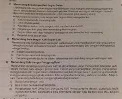 Macam macam teknik cara mengontrol bola dalam permainan sepak bola. Blah Pertanyaan Berikut Dengan Tepatbola Besarsepak Bola1 Jelaskan Teknik Dalam Menendang Bola 2 Brainly Co Id