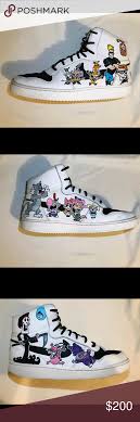 Custom Designed Air Force Ones Cartoon Network Air Force Ones Sneaker Art