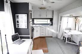 Sometimes, good things come in old packages. Fabulous 5th Wheel Camper Makeover Mobile Home Living