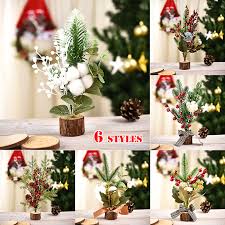 This christmas tree is decorated with small christmas lights and burlap ribbons. Spot Christmas Tree Decoration Small Ornaments Window Mini Christmas Tree Gifts Christmas Desktop Small Christmas Tree Decorations Shopee Philippines
