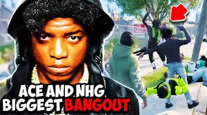 Yungeen Ace And “NHG” Biggest Bangout😂*20 MINUTES LONG*| GTA RP