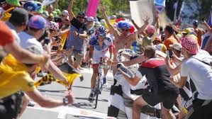 There is no stopping peter sagan!! Famous Tour De France Moments On Alpe D Huez Cyclist