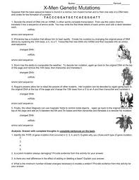 Maybe you would like to learn more about one of these? Mutations Worksheet Middle School Pdf