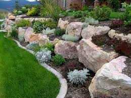 mur de soutenement beau et utile rock garden design landscaping with boulders rock garden landscaping