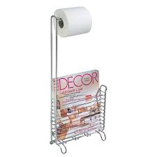 Here at the strategist, we like to think of ourselves as crazy (in the good way) about the stuff we buy, but as much as we'd like to, we can't try everything. Interdesign Pedestal Toilet Paper Holder With Magazine Holder 69740 Rona