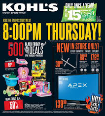 Kohl S Black Friday Ad Black Friday Ads Black Friday Inspiration Kohls Black Friday