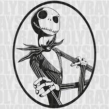 Jack Skellington Svg Disney Nightmare Before Christmas Png Eps Stencil Nightmare Before Christmas Tattoo Disney Drawing Challenge Nightmare Before Christmas
