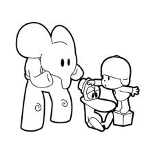 Color pocoyo drawings is so fun! Colorint