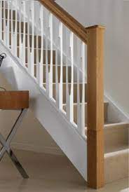 Image Result For Square Twist Stair Spindles Uk Stairs White Staircase Banister Rails