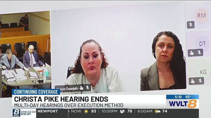 Lawyers for Christa Pike, only woman on death row in TN, say hanging is  preferred method of execution during hearing