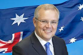 Connect with hon scott morrison mp. Scott Morrison Is Wearing His Australian Flag Pin Upside Down