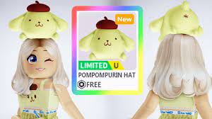 HURRY* GET THIS FREE SANRIO POMPOMPURIN HAT NOW 😍🤫 HELLO KITTY CAFE -  YouTube