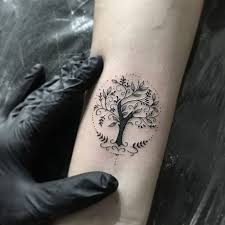 Most Attractive And Unique Tree Of Life Tattoo On Arm Minimalist Tattoo Tattoos Tattoo Designs For Women
