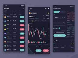Digital Currency Exchange Mobile App Design Inspiration Mobile App Design Finance App
